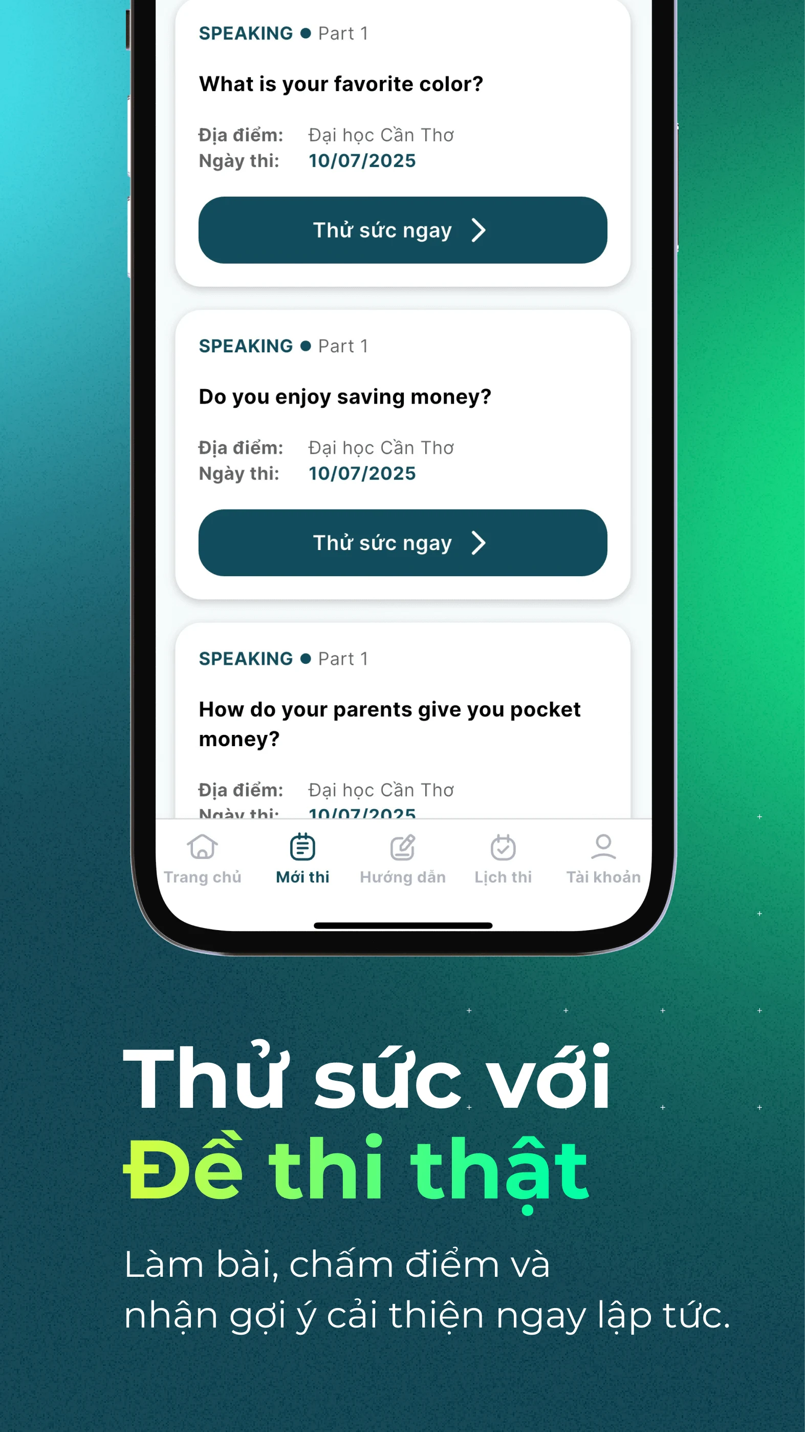 Ôn thi VSTEP Tiếng Anh cấp tốc screenshot