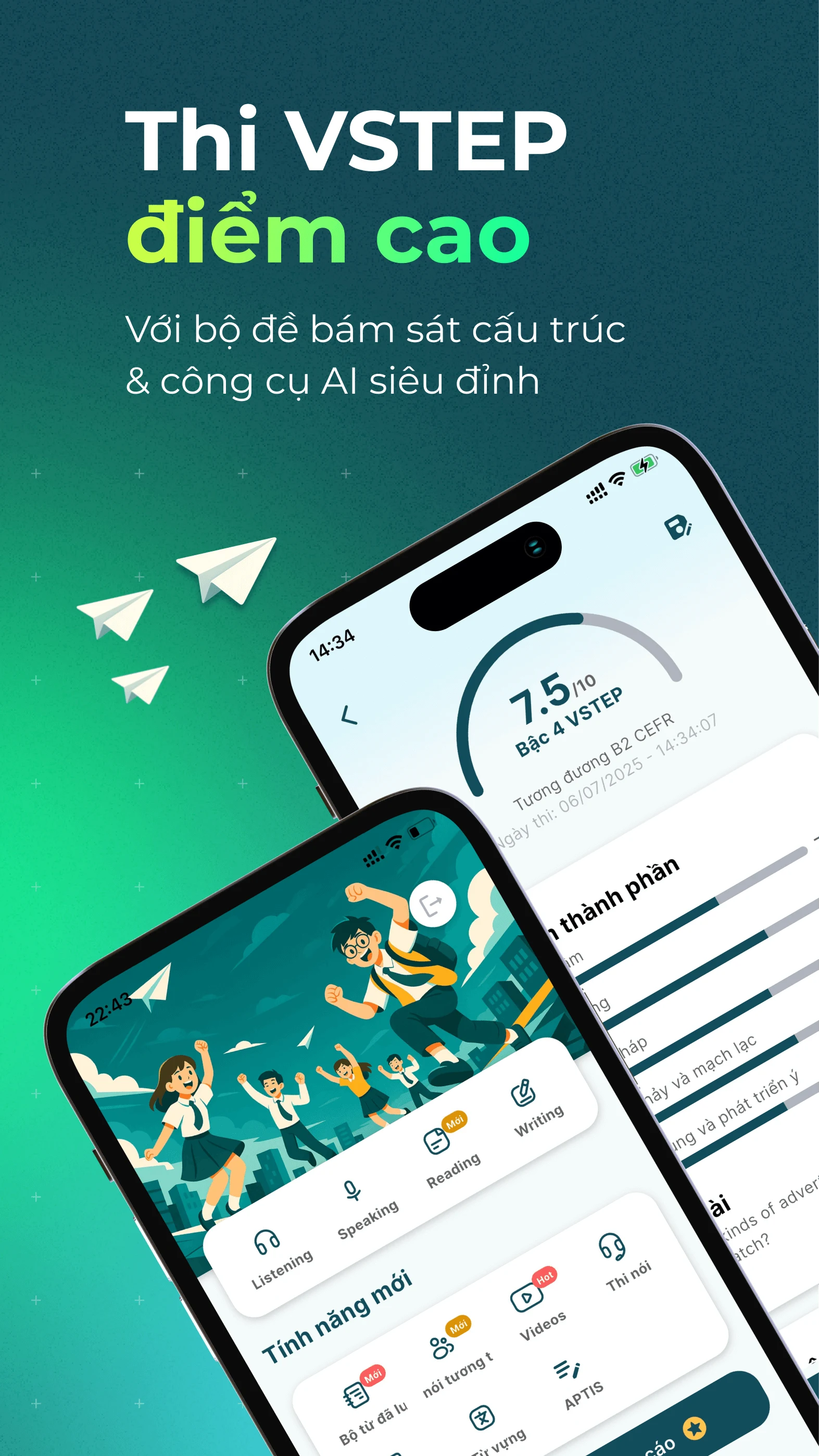 Ôn thi VSTEP Tiếng Anh cấp tốc screenshot